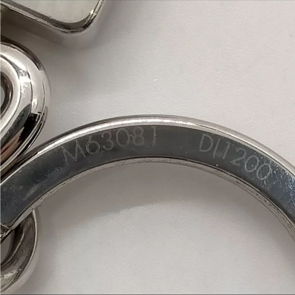 Authentic Louis Vuitton Pink Whisper Very Bag Charm Key Holder Preloved - Picture 9 of 10